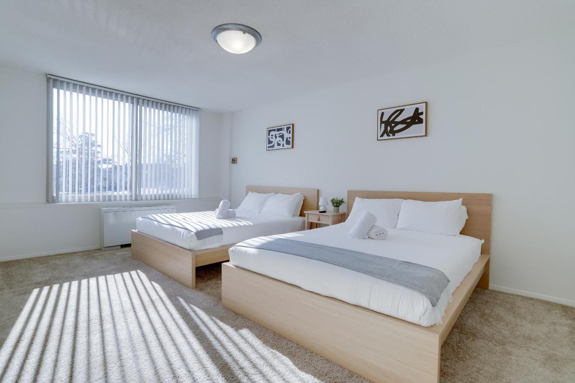 Spacious 2 Bedrooms Apt @Crystal City With Gym Arlington Kültér fotó